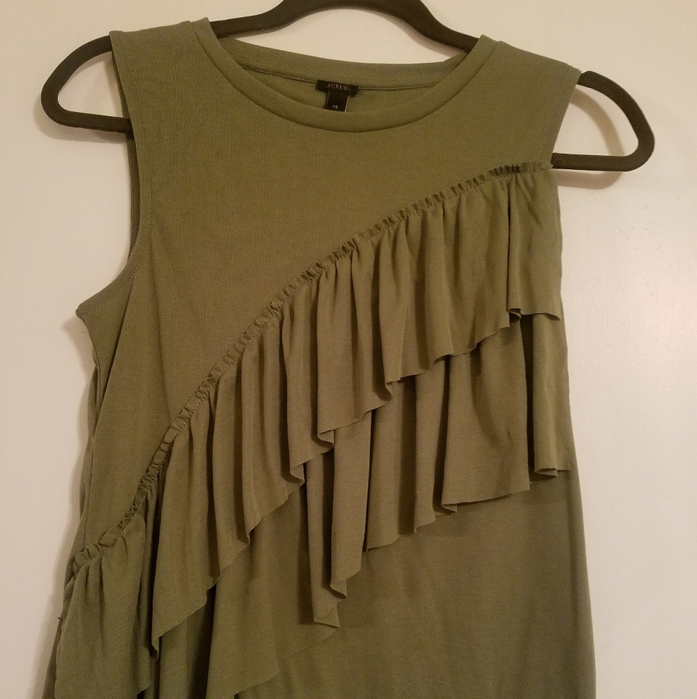 Ruffled Tank Top